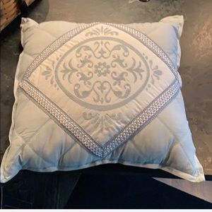 Blue and White Decorative Pillow